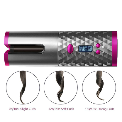 PamperedPure ™ Portable Hair Curler